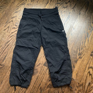 Women's Lululemon Black Capris Size 2